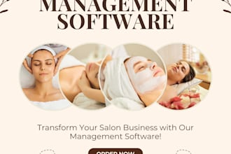 develop salon management software and booking system