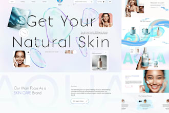build a professional salon and beauty wordpress website design