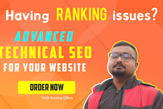 do advanced technical SEO with competitor analysis and action plan