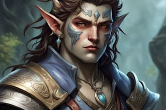 draw your fantasy character