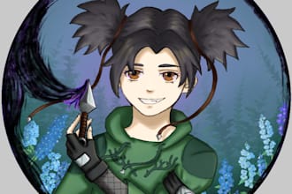 draw a tabletop character token