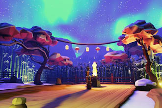 edit or build vrchat world in unity 3d game environment, vr metaverse, vrc world
