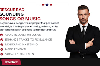 rescue your bad sounding songs or music projects