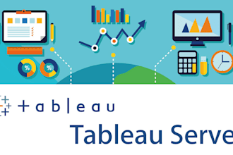 create tableau dashboards, custom calculations, and visualization