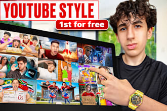 design an amazing youtube thumbnail in 6h