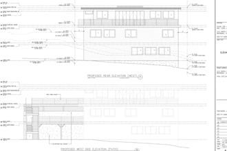 make full set architectural and construction drawings in autocad for city permit