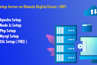 setup your website on digitalocean AWS server