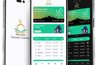 build online quran app, koran app, prayer app, muslim app