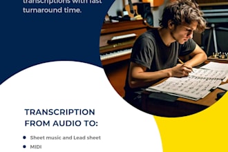 transcribe your audio to lead sheet and guitar tabs