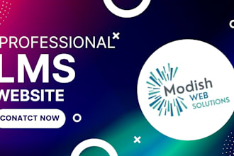 design, redesign lms website using learndash
