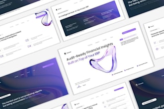 design saas pitch deck startup presentation design in powerpoint