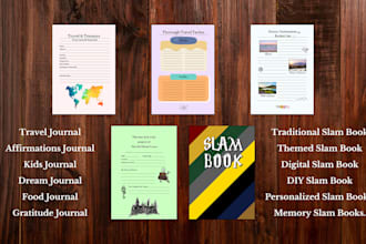 design personalized journal in canva