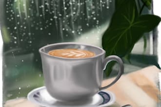 do food and drink illustration