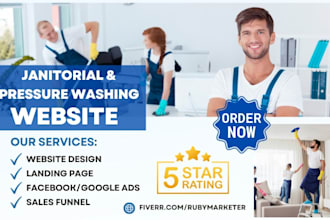 generate hot janitorial service leads car washing leads pressure washing website