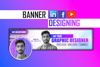 design linkedin banner for your business page or profile