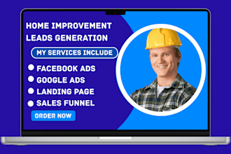 home renovation leads home improvement website home remodeling landing page