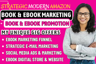 amazon book promotion, book ebook promotion, book ebook marketing sales funnel
