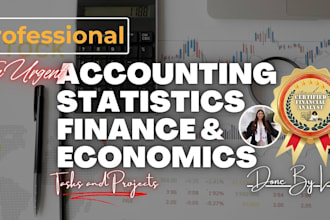 offer assistance in accounting, economics and finance