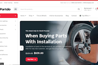 auto parts shopify store auto part shopify website automotive part shopify store