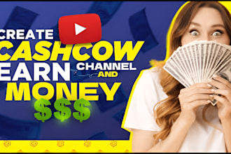 create youtube cashcow video, cashcow channel,  content creation, SEO branding