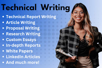 research and write technical articles, website content and ebooks