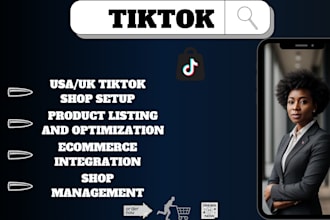 setup tiktok shop facebook shop instagram shop USA llc shopify