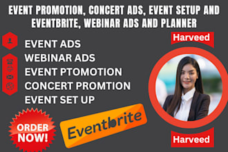 successfully event promotion webinar promotion and concert ads