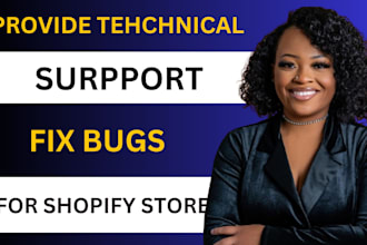 fix robots txt, provide technical support for your shopify store and fix bug