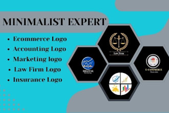 ecommerce, accounting , law firm, weed ,cigar logo