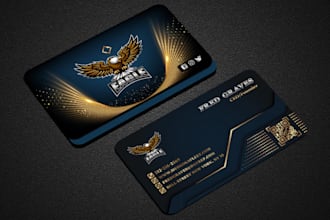 do professional luxury and minimalist business card design
