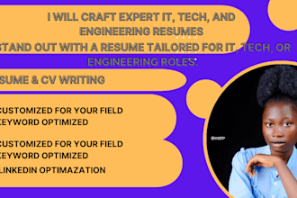 craft expert IT, tech, and engineering resumes