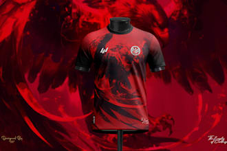 create custom football jersey design for clothing brand