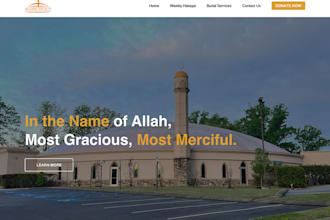 make the mosque website