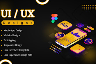 do UI UX designs for apps and websites