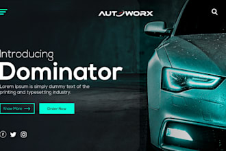 car detailing website, dealer website, car rental website, auto repair website