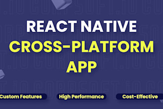 develop efficient cross platform apps with react native