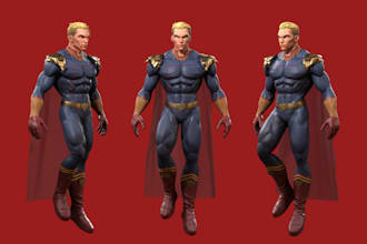 create 3d character for game and film