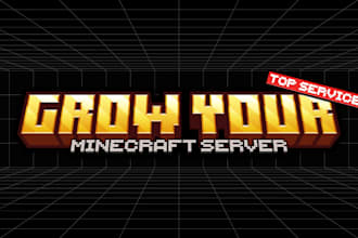 promote and grow your minecraft server