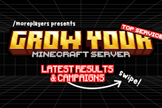 promote and grow your minecraft server