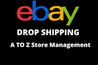 complete manage your ebay dropshipping store and automation