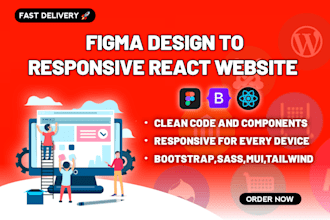convert figma to react js psd to react js