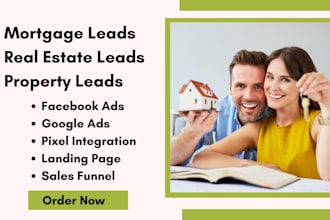 generate mortgage real estate leads property management gohighlevel website