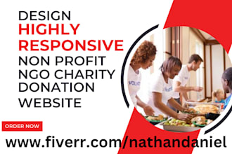 build a highly converting non profit and charity website