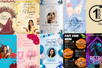 do invitation, greeting, baby shower, party, wedding card and birthday