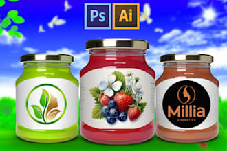 quickly redesign, edit or resize, label product packaging design 2d, 3d label