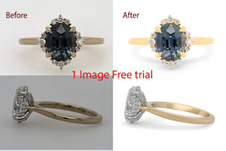 do high end jewelry retouching and product photo editing