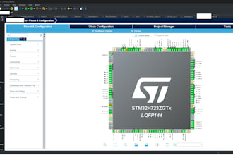 do custom firmware development for stm32, avr, pci, esp microcontrollers