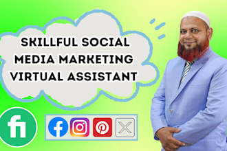 be your skillful social media marketing virtual assistant