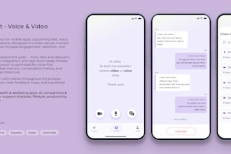 create ai chatbot for web or mobile app