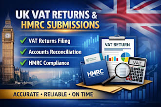 do UK vat returns, reconciliation, and hmrc submissions